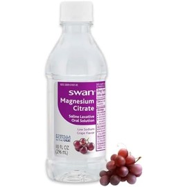 Deal Dave- Card  Swan Solución Oral de Citrato de Magnesio 10 oz, Sabor a Uva