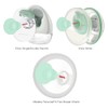 Maymom 14mm Flange Insert Compatible with Elvie Single/Double Electric, Elvie