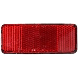 Red Reflector Rear Pannier Rack Attachment Bicycle Rear Reflector Attachment to Luggage Rack Cycling Lights Reflectors