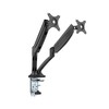 Progressive Desk Dual Gas Spring Monitor Mount Stand - Fits