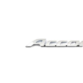 1x 3D Emblem Replacement Parts Car Trunk Rear Door Badge Decal (Silver)