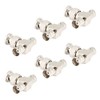 6pcs BNC Male Connector to BNC 2 Female T shape
