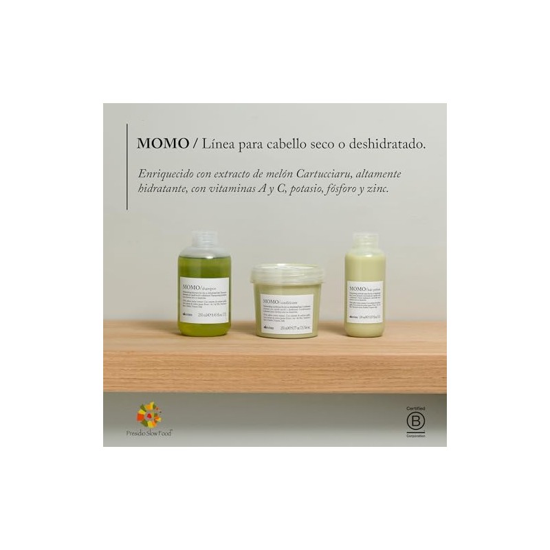 Davines MOMO Shampoo Shampoo para hidratación 250 ml