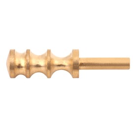 Leather Edge Hot Process Burnisher Leather Soldering Tip for DIY Leather Edge Brass (Arc Edge Cap 3 Slots)