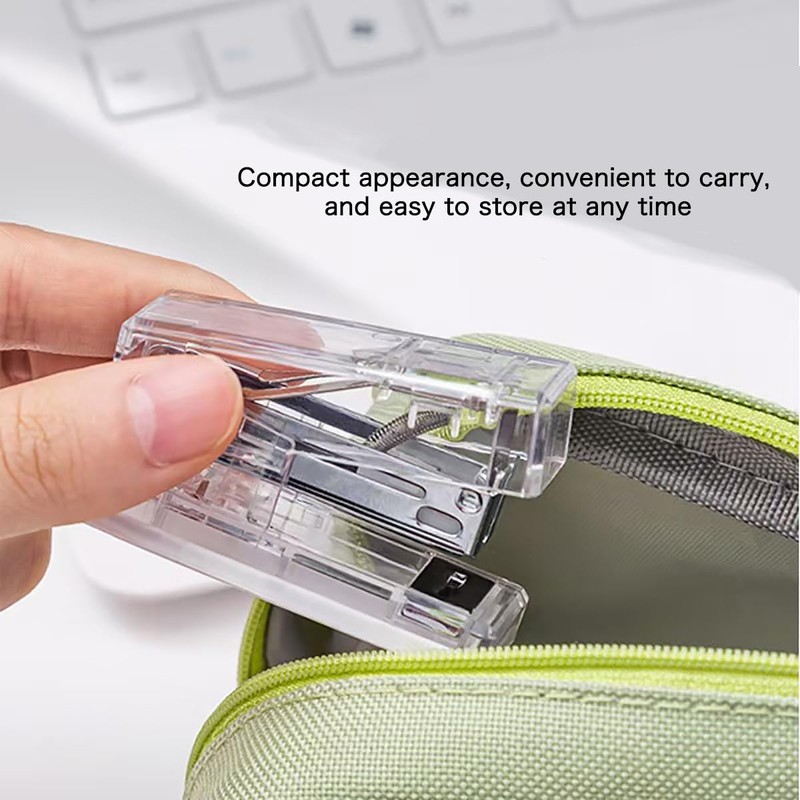 2 Pack Mini Stapler, Portable Stapler, with 2000 Standard Staples,