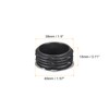 sourcing map Post End Cap Cover, 4pcs 40mm(1-9/16") Fence Post