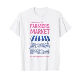 Meet Me at the Farmers Market Let's Talk Veggies Funny T-Shirt