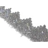 Kirari Handicraft Part No.249 Handicraft Sequin Blade_Silver (Silver) Width 1.6