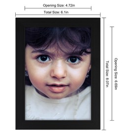 5x7 Picture Frames Black Set of 12 for Wall Gallery Collage Photo Frames or Tabletop Display