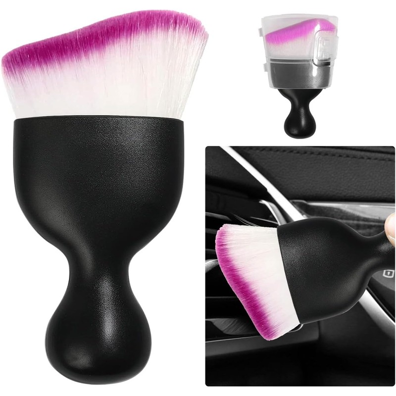 Ziciner 2 Piezas Cepillo para Detallado de Auto, Cerdas Suaves