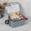 ONFAON Lunch Bag for Men/Women, Insulated Reusable Lunch Box Leakproof