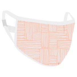 Safe+Mate by Case-mate, Cloth Face Mask, Washable and Reusable, Cotton, with Filter, Orange, Adult S/M (SM044240-00)