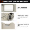 Left & Right Sun Visor for 2007-2011 Toyota Camry Without