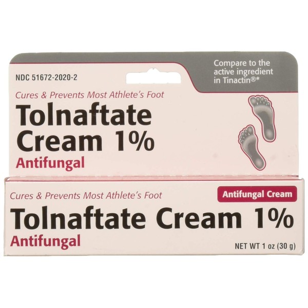 Taro Tolnaftate 1% Antifungal Cream - 1 oz, Pack of 3