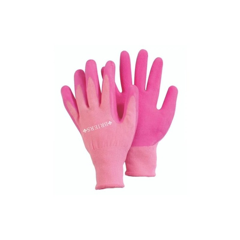 Briers Multi-Task Comfi Grips Pink Garden Gloves Small