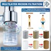 1080°Swivel Filter Faucet Extender Aerator - 8 Pcs Replacement Water