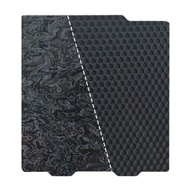 Sifrothy Hexagon+Cloud Pattern 3D Printer Build Plate for Bambu Lab A1 Mini 3D Printer,184x184mm Spring Steel Plate,Double Sided Flexible Sheet Removable Platform (Hexagon+Cloud Pattern)