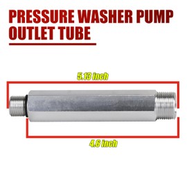 Pressure Washer Pump Outlet Tube for 201497GS 190589GS 190634GS Compatible With Craftsman Briggs & Stratton Troy-Bilt