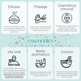 Essenciales - Peppermint Essential Oil (Mentha Arvensis/Mentha Japonica) 100% Pure 100ml | Mentha Arvensis Essential Oil 100% Pure