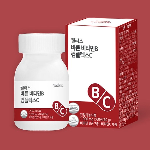 [On Sale] Vitamin B Complex C 60 tablets / [온세일]비타민B