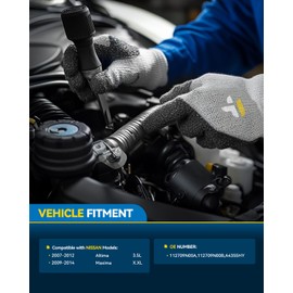 PHILTOP A4355HY Engine Mounts Compatible with Nissan Maxima 2009-2014, Nissan Altima 2007-2012 3.5L Motor Mounts