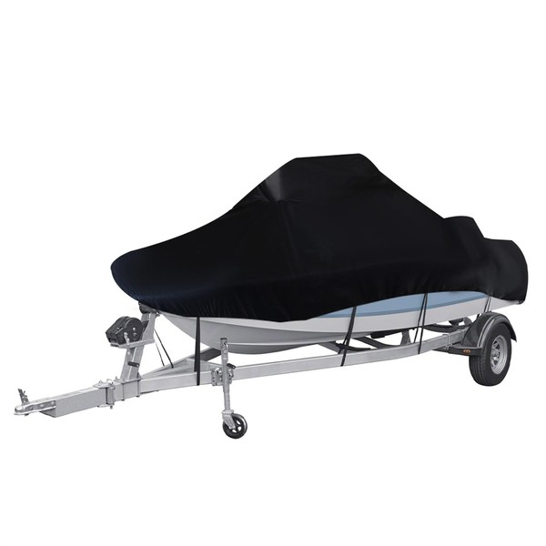 WFLNHB 420D Heavy Duty Center Console T-Top Roof Boat Cover
