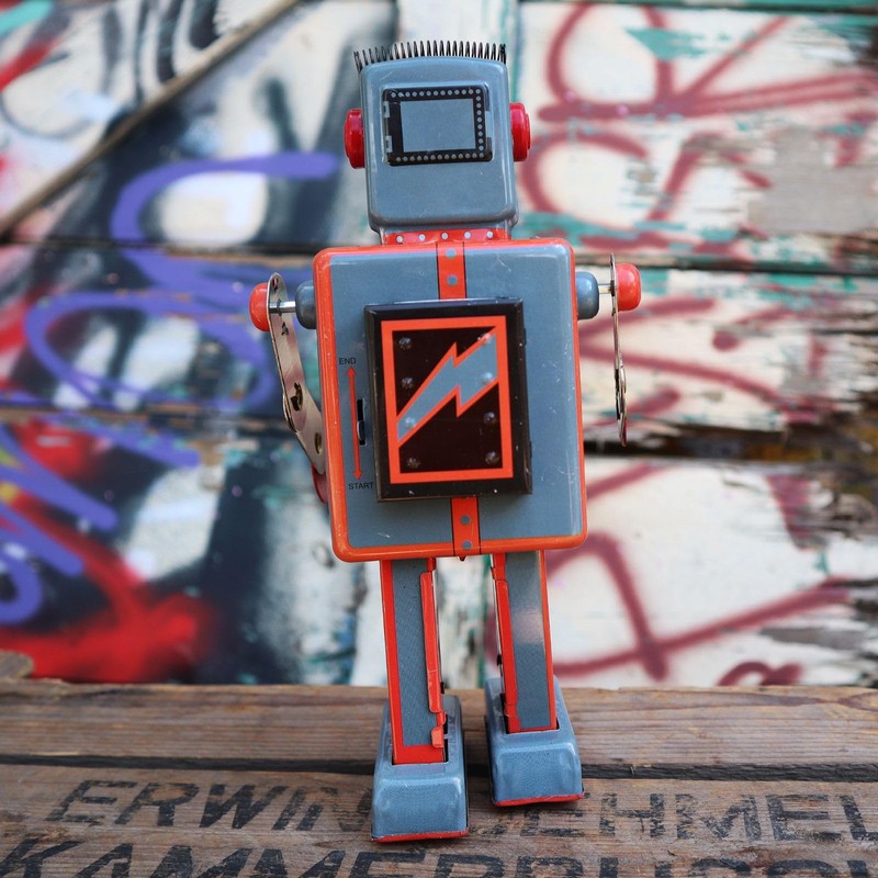 Freak Scene Robot - Robot de hojalata - Mechanical Robot