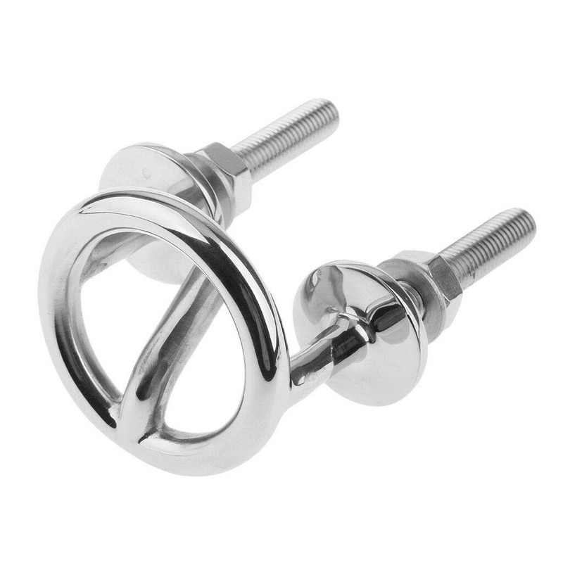 Marine Stainless Steel Transom Mount Ski Tow Hook Water Ski