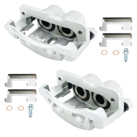 Front Brake Calipers with Bracket 18B4728+18B4729 Replace for 1999-2004 Chevy Silverado 1500, 2000-2006 Tahoe, 1999-2004 GMC Sierra 1500, 4.3/4.8/5.3/6L, 25848000+25848001