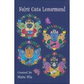 Fairy Cats Lenormand Cat Fairy Renorman Cards | Mayu Miu | 36 Cards with 1 Keyword Card [Genuine]