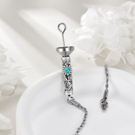 ONEFINITY Urn Bracelet For Ashes 925 Sterling Silver Bar Cremation Jewelry For Ashes Keepsake Pendant Locket Bracelet For Women Men (Dragonfly Urn Bracelet)