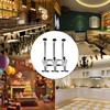 FGXY Upside Down Drinks Dispenser Stand, Bottle Holder Wall Mounted,