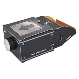 Majestic Pjs 300 BK Lamp for Smartphone DIY with Optical Glass Lens Cardboard