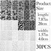 SmallCat 30 Pcs Nail Transfer Foil, Lace Nail Foil, Lace