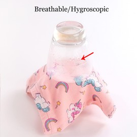 Boboking Soft 100% Cotton Girls'Panties Boyshorts Toddler Underwear 5/6y Pink