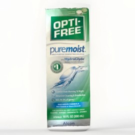 Opti-Free Pure Moist Hydra Glyde Contact Solution 10oz