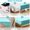 MIDERDO 4Pack Bed Sheet Holders for Corners Keep Sheets Firm