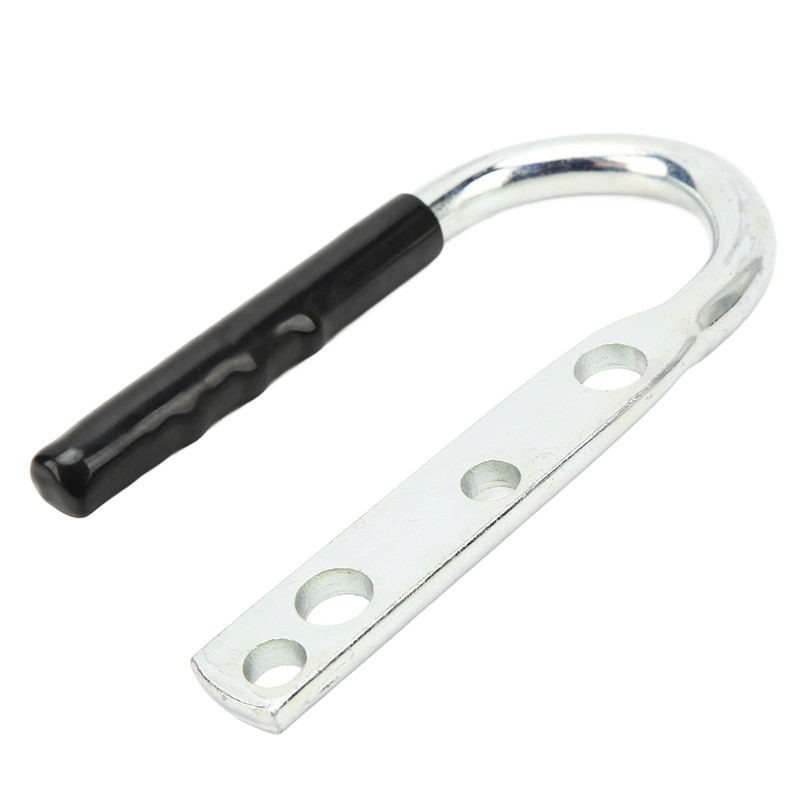 RV Caravan Boat Trailer Coupler Lift Handle Galvanized Steel Rubber
