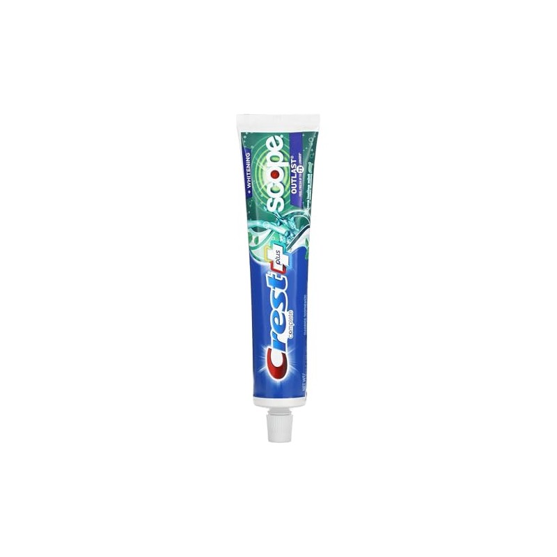 Crest + Scope Outlast Complete Whitening Toothpaste, Mint, 5.4 oz