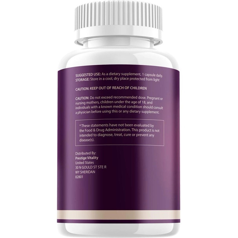 Presgera (1 Pack) Presgera Capsules – Presgera All Natural Glycogen