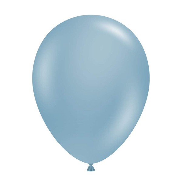 Tuf-Tex 11" Blue Slate Latex Balloons