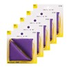 Daisen 35N05040744 Picture Frame, Accessories, Triangle Fton Purple, 5 Pack