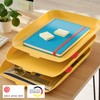 Leitz Cosy Series 53582019 A4 Letter Tray, Set of 3