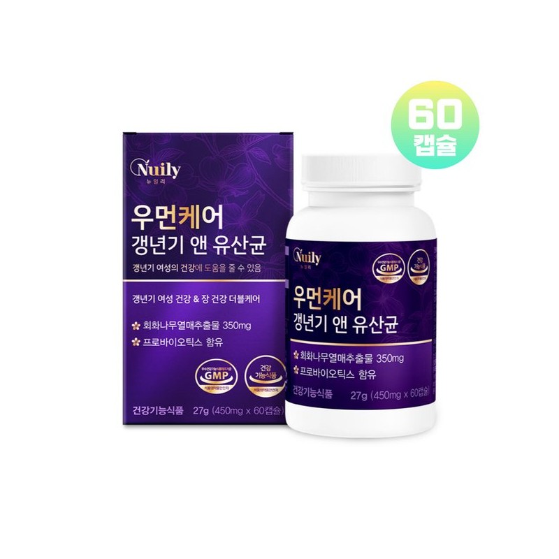 갱년기 여성 유산균 소포리코사이드 회화나무열매추출물 식물성 에스트로겐 Probiotic Sororicocides for