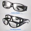 RealD 3D Glasses, IMAX 3D Glasses,2Pcs 3D Glasses,Frosting and Polishing