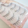 CLEAREYELASH Natural False Eyelashes 3D Matsueku 5 Pairs (D01)