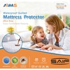 100% Waterproof Quilted Mattress Protector Cover Microfiber Quilted Topper Fitted