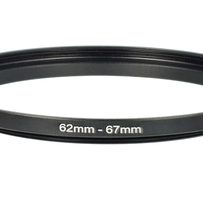 vhbw 62mm to 67mm Step Up Ring Adapter for Camera