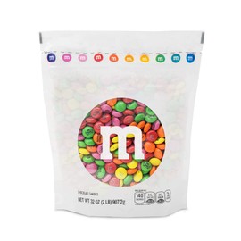 M&M’S WORLD Cinco De Mayo Milk Chocolate Candies, 2 Pounds of Assorted Colors With Cinco De Mayo Themed Icons, Resealable Pack for Parties, Celebrations, DIY Favors & More