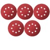 Bosch Klett 5 x Schleifpapier Exzenterschleifer 125 mm Red Wood
